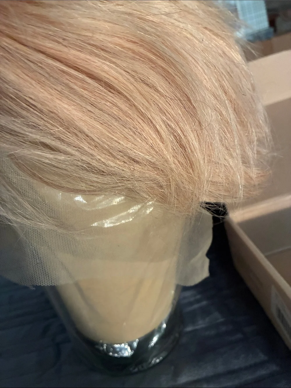 Blonde Short Layered Women's Wig - Natural Golden Blonde New
